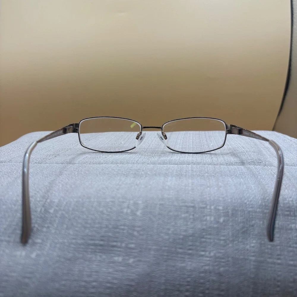 Charmant Eyeglasses Women 52-17-140 Brown Titanium CH10878 BR Librarian-core EX
